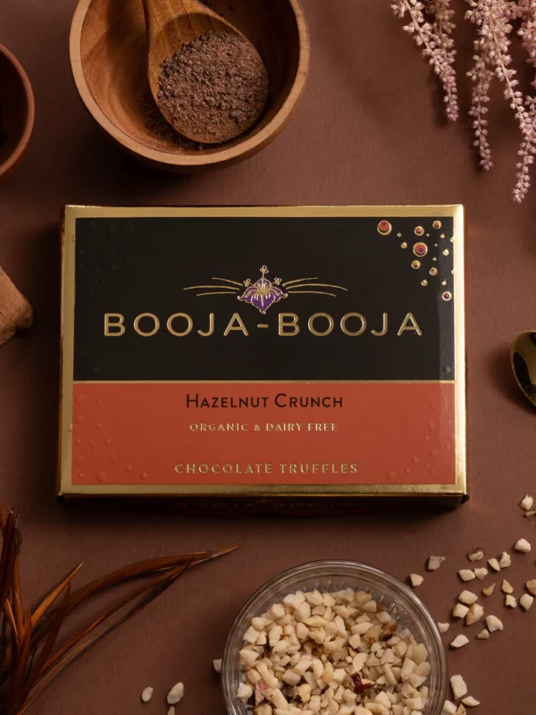 Booja Booja Hazelnut Praline Crunch Chocolate Vegan Truffles