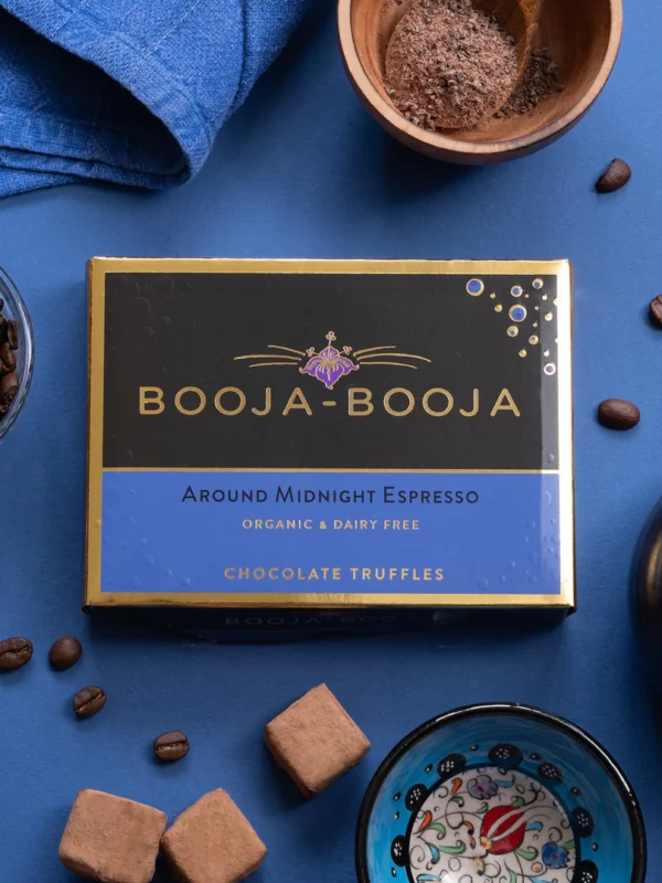 Booja Booja Around Midnight Espresso Chocolate Vegan Truffles