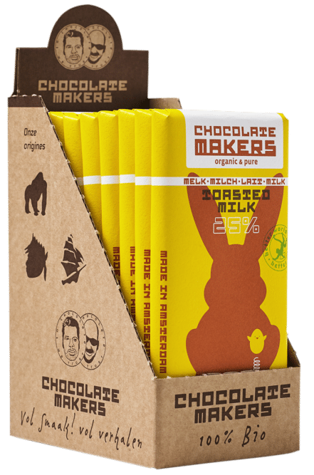 Chocolatemakers Spring Bar – Caramelized Milk 25 percent Limited Edition