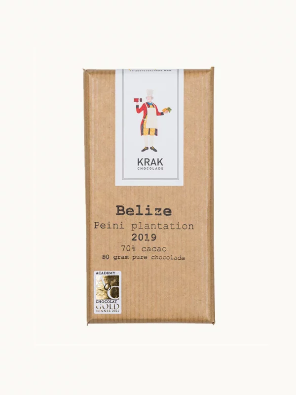 Krak Chocolate Belize Peini Plantation 70 % Organic