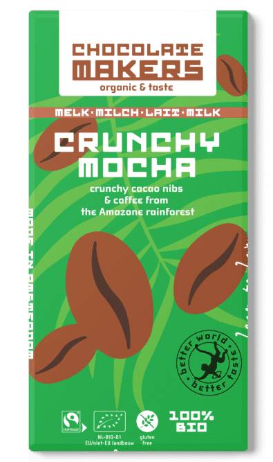 Chocolatemakers Milk Chocolate 53 Percent Crunchy Mocha