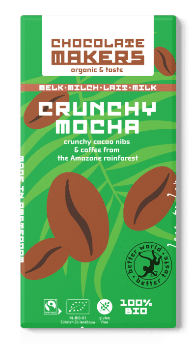 Chocolatemakers Milk Chocolate 53 Percent Crunchy Mocha