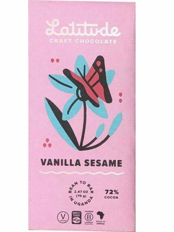 Latitude Vanilla Sesame 72 Percent Uganda