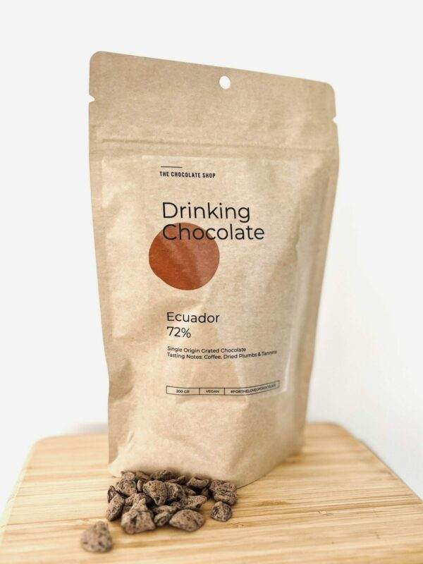 Costa Rica Single Origin Drinking Chocolate TCS 70 percent vegan 500 gr.