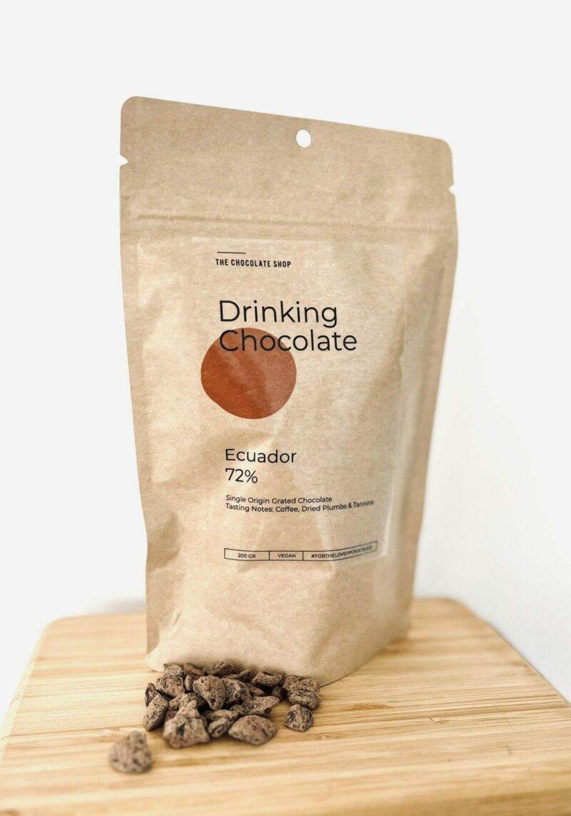 costa rica single origin drinking chocolate tcs 70 procent vegan 500 gr.