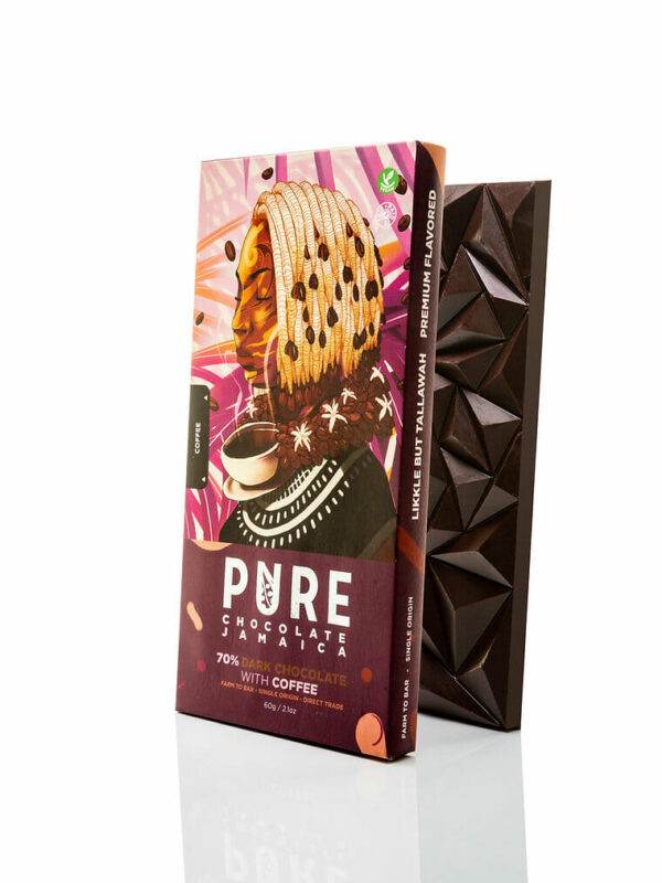 pure chocolate company koffie 70 procent