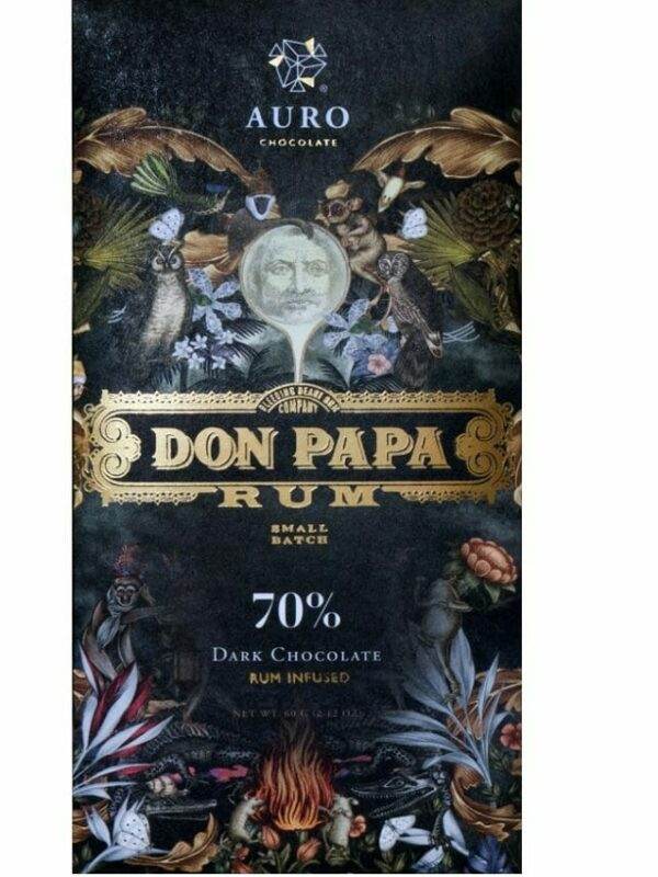 auro x don papa rum pure chocolate 70 procent