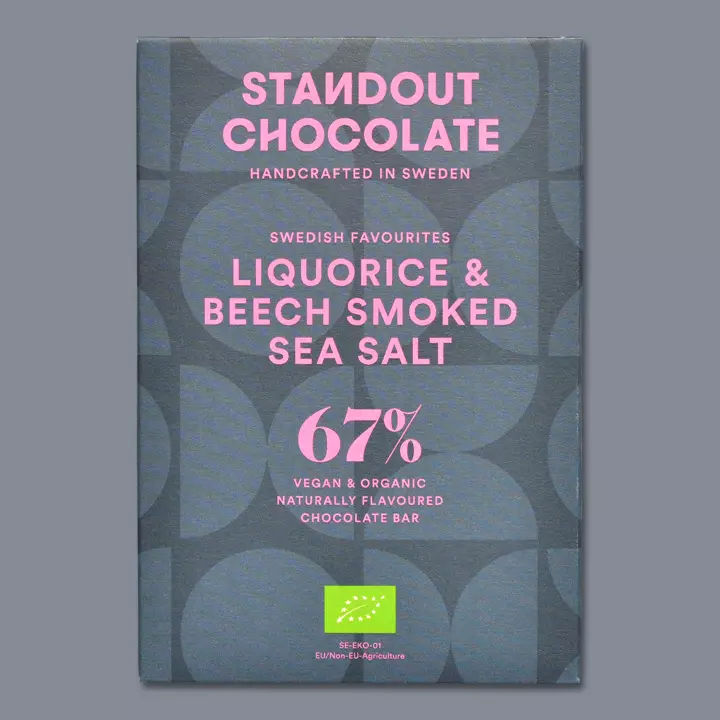 standout liquorice & beech smoked sea salt 67%